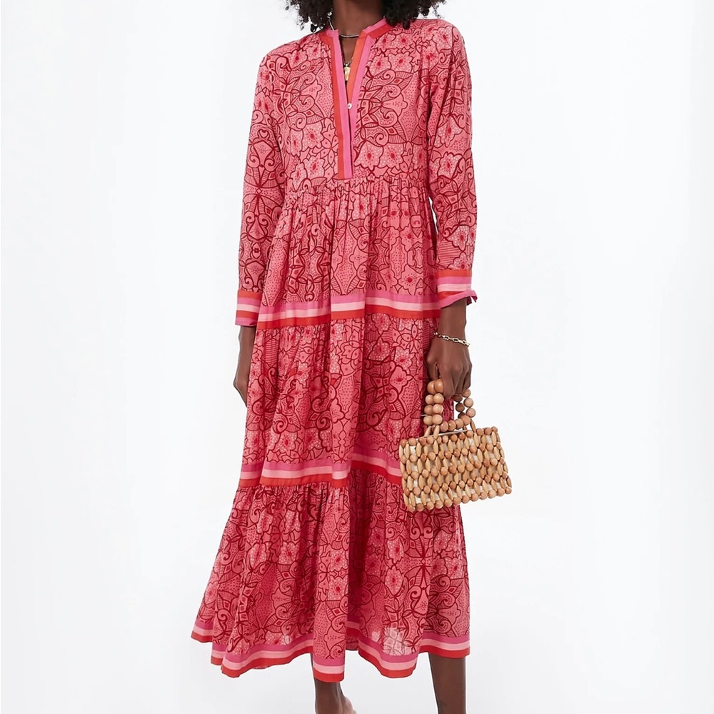 Exclusive Pink Floral Diwali Dress